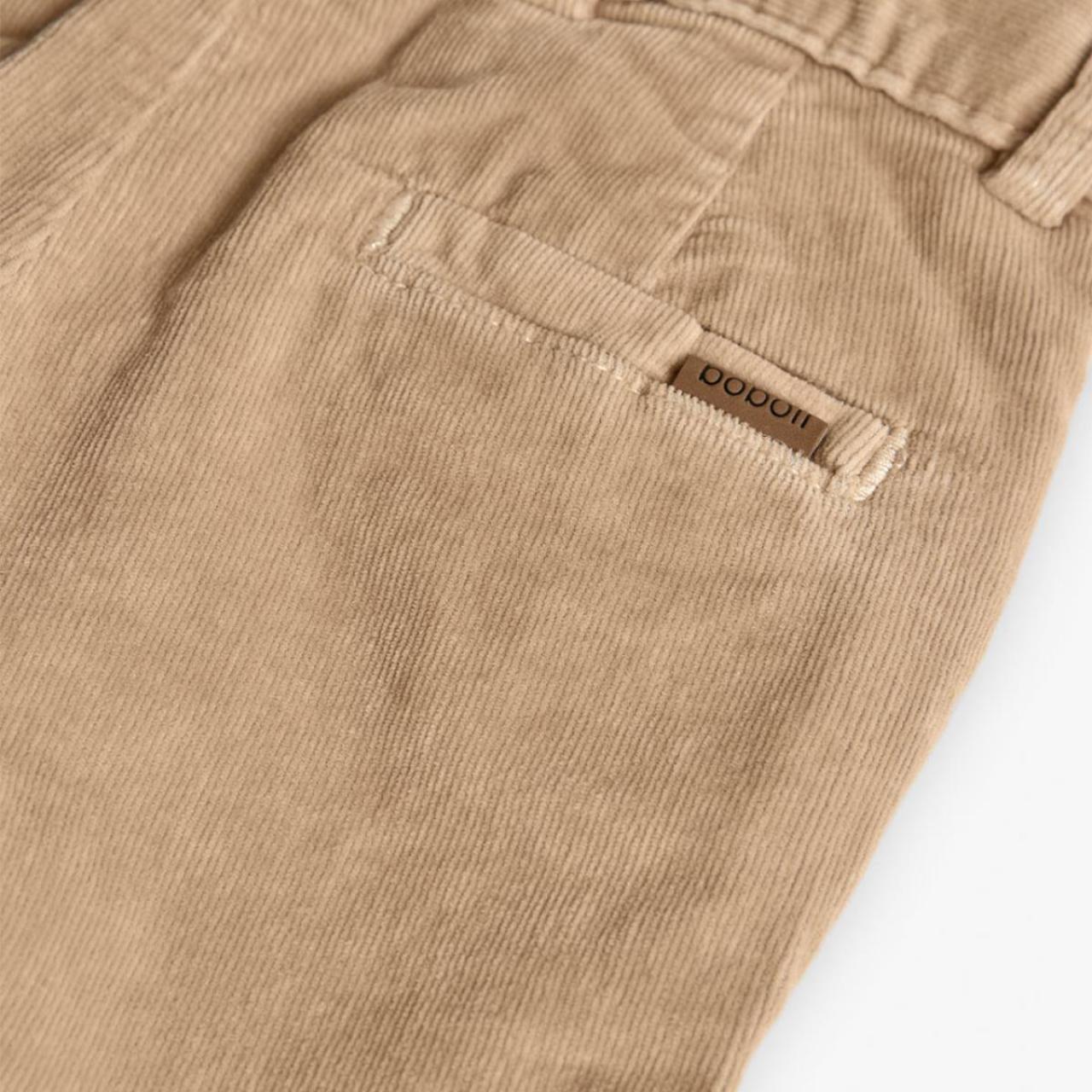 Παντελόνι κοτλέ chino αγόρι Boboli-712033-7443-Beige φωτογραφία