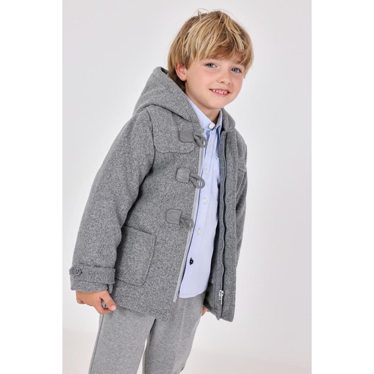 Παλτό αγόρι Boboli-712101-8125-Grey φωτογραφία