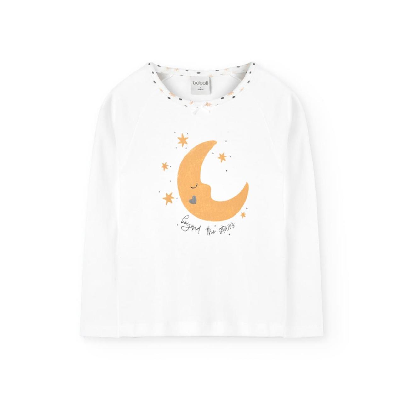 Πιτζάμα interlock κορίτσι Boboli-922092-9673-White φωτογραφία