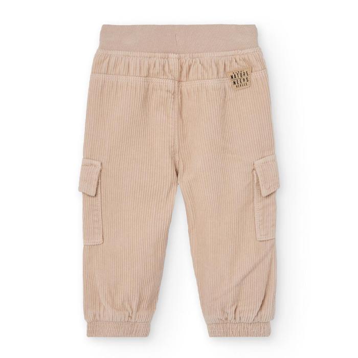 Παντελόνι κοτλέ αγόρι Boboli-312028-7441-Beige