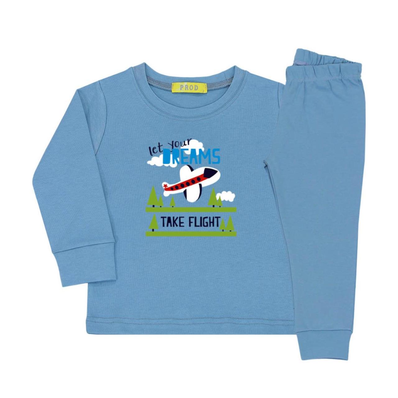 PROD Πιτζάμα μπεμπέ μακό αγόρι Prod-6775169-Blue