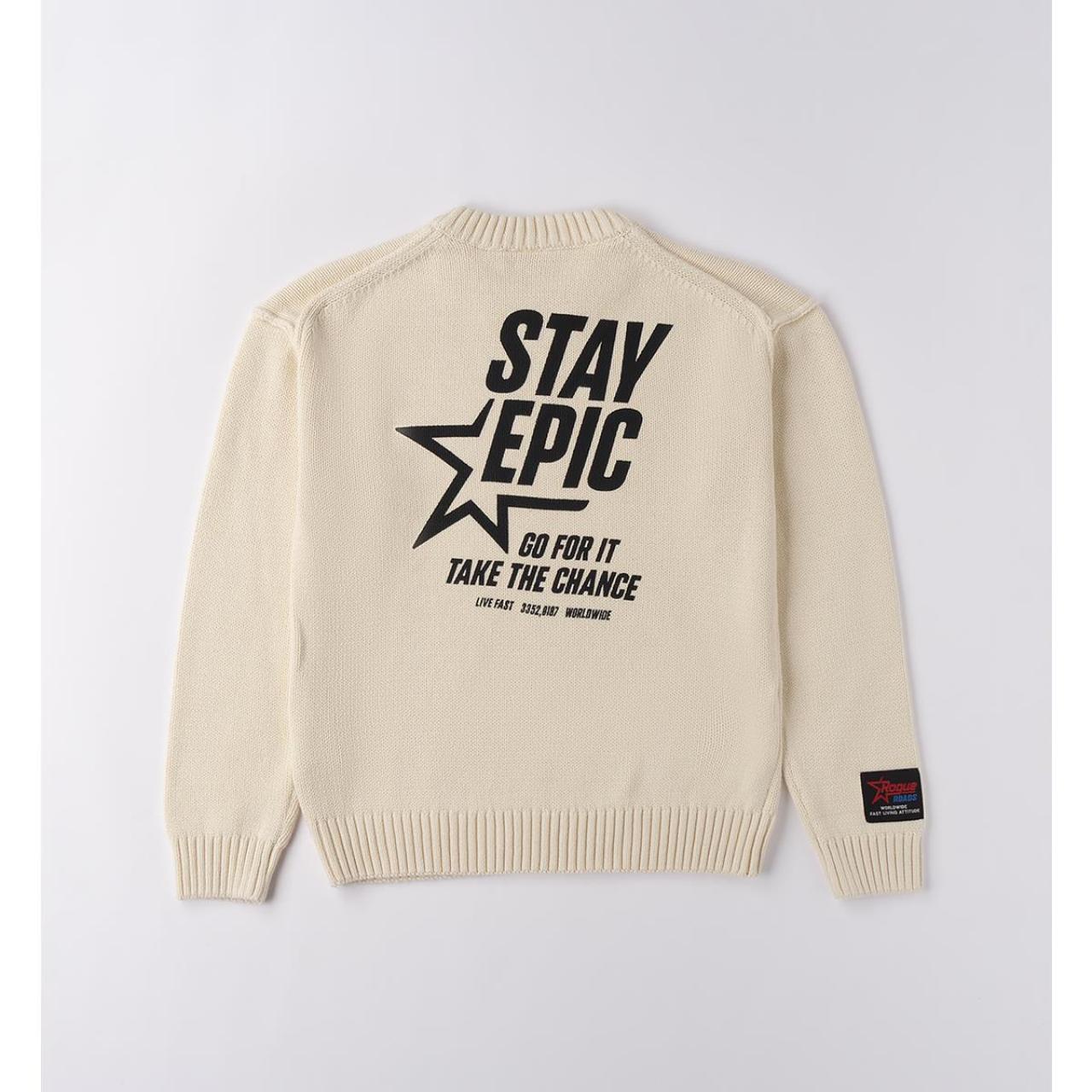 Μπλούζα πλεκτή αγόρι I DO-4.F395-0124-Ecru