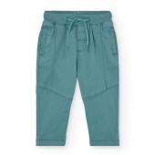Παντελόνι υφασμάτινο αγόρι Boboli-392071-4729-Green