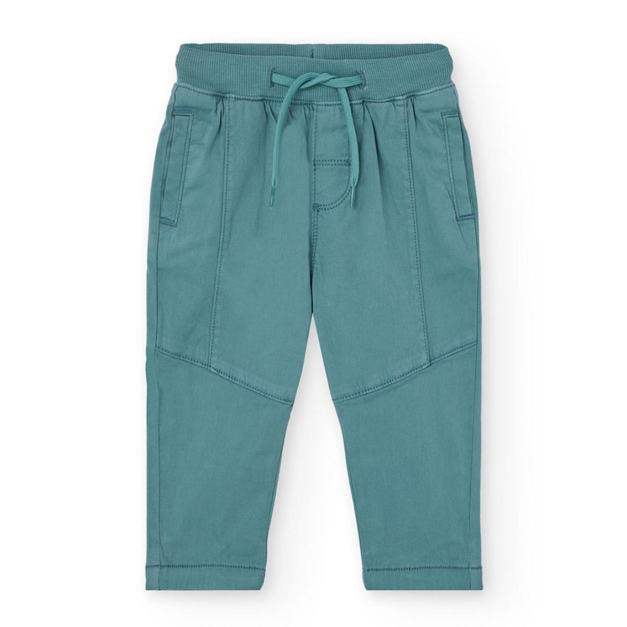 BOBOLI Παντελόνι υφασμάτινο αγόρι Boboli-392071-4729-Green