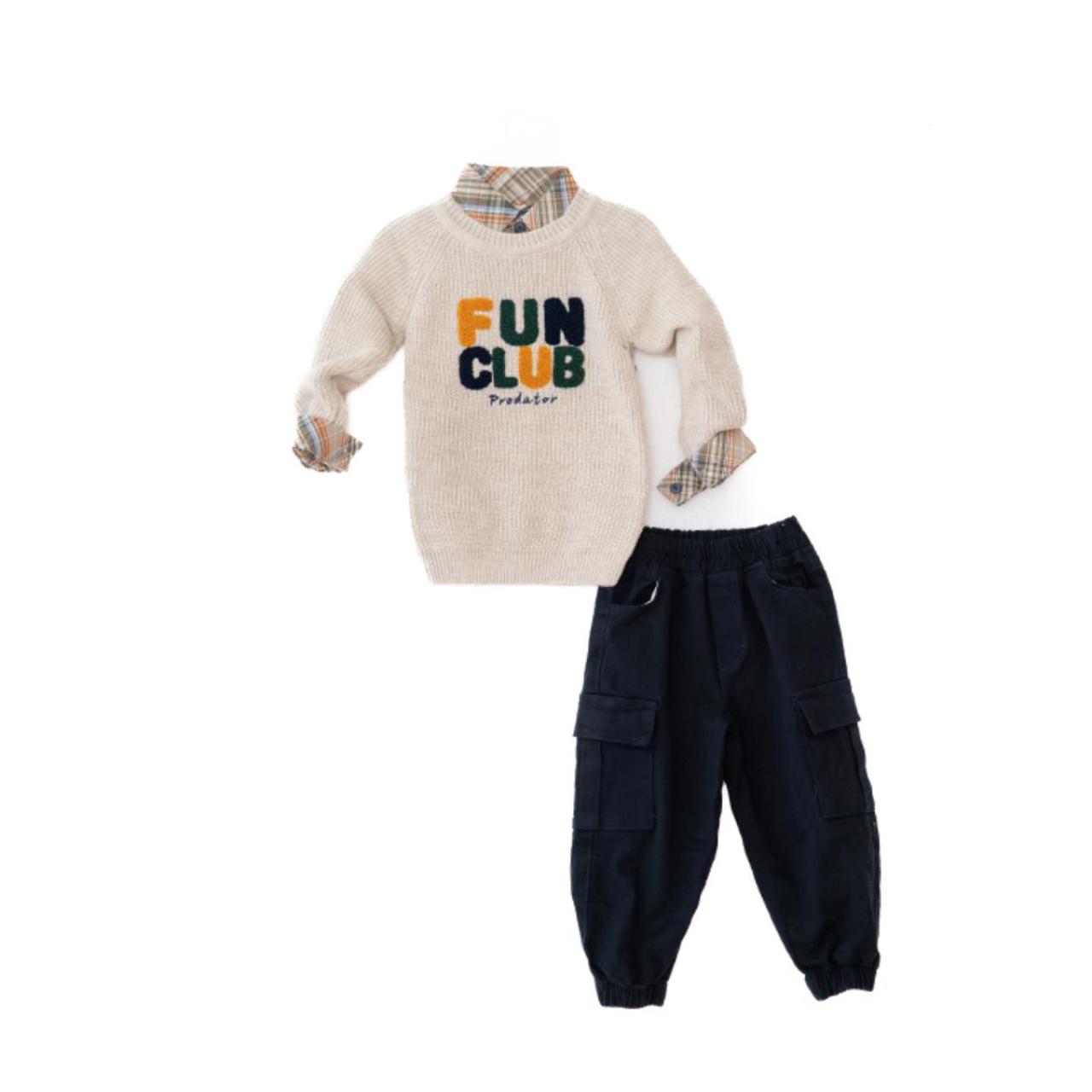 RESTART Σετ 3 τεμ.αγόρι Restart-25/10555-Beige