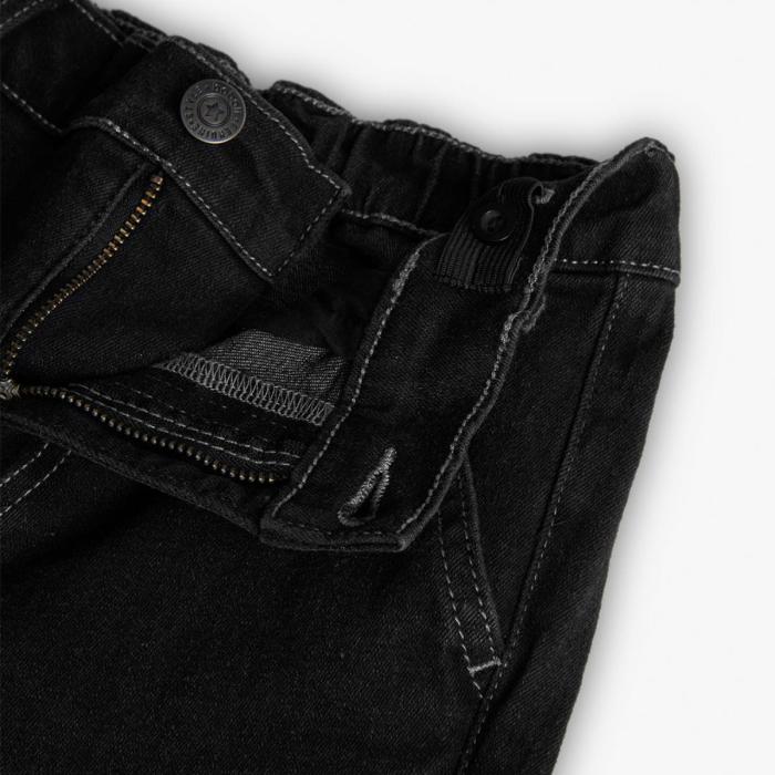 Παντελόνι τζιν cargo αγόρι Boboli-522021-BLACK
