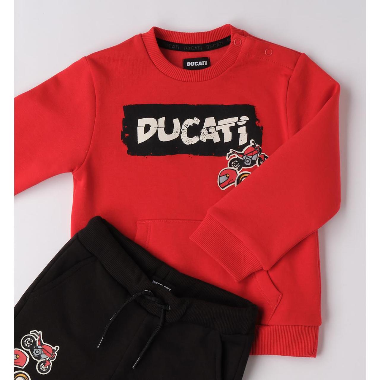 Σετ φόρμα φούτερ αγόρι Ducati-G.F603-2236-Red φωτογραφία