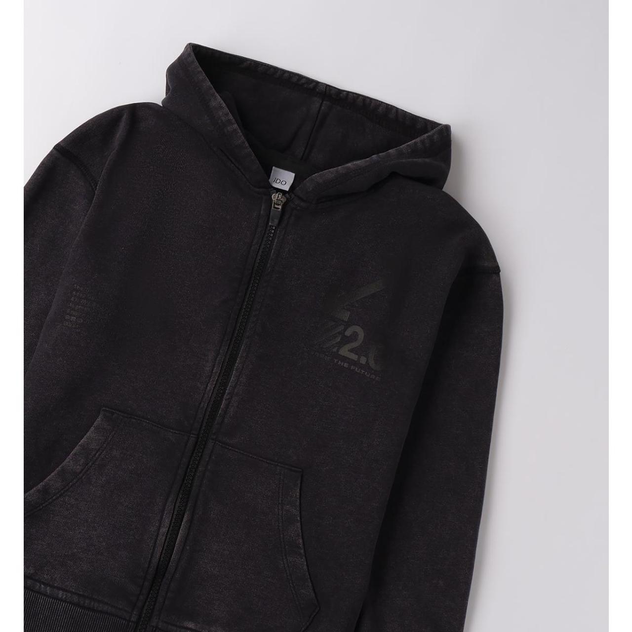 Ζακέτα φούτερ αγόρι I DO-4.F411-0658-Black φωτογραφία