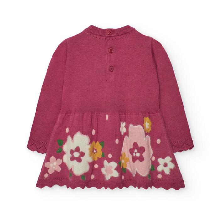 Φόρεμα πλεκτό κορίτσι Boboli-702188-3944-Fuchsia