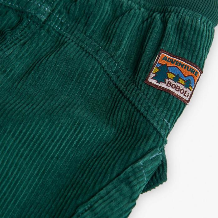 Παντελόνι κοτλέ αγόρι Boboli-332042-4728-Green