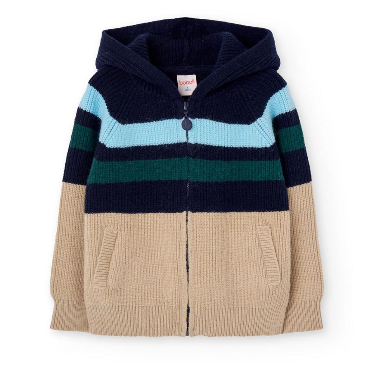 BOBOLI Ζακέτα πλεκτή αγόρι Boboli-502119-2440-Navy