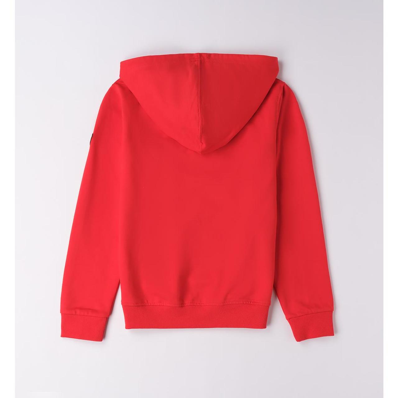 Μπλούζα φούτερ κουκούλα αγόρι DUCATI-G.F610-2236-Red φωτογραφία