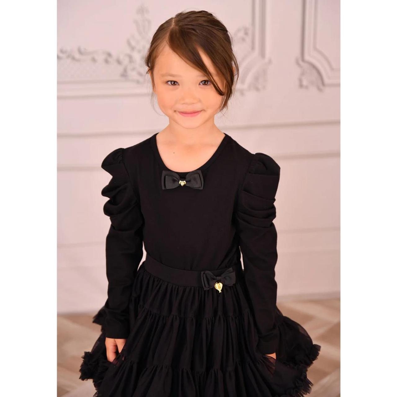 Μπλούζα μακό κορίτσι Angel's Face-Aubrey Top-Black