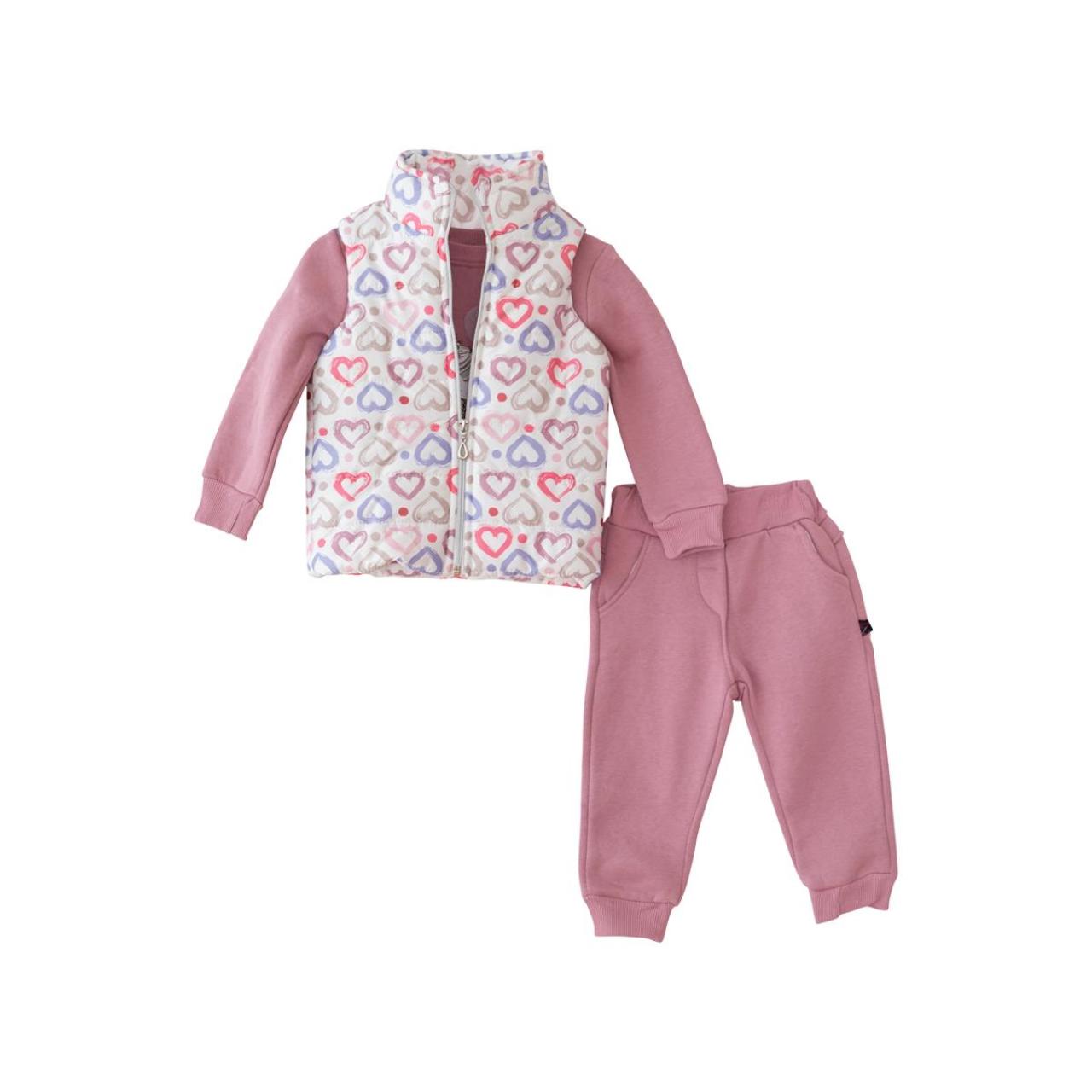 RESTART Σετ 3 τεμ. κορίτσι Restart-25/1006-Pink