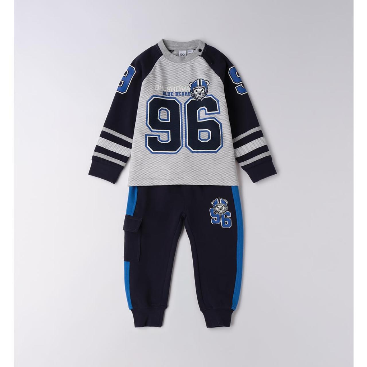 Σετ φόρμα φούτερ αγόρι I DO-4.F715-3885-Blue