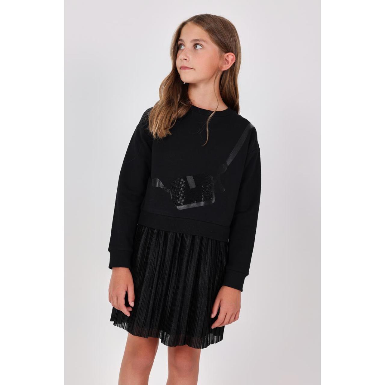BOBOLI Φόρεμα φούτερ κορίτσι Boboli-402130-890-Black