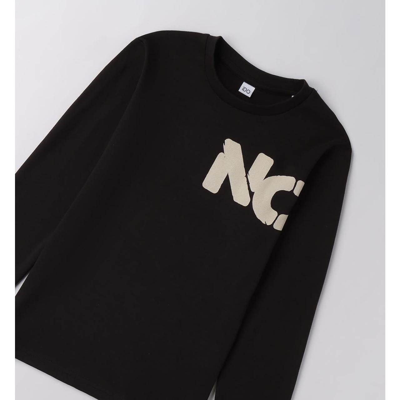 Μπλούζα interlock αγόρι I DO-4.F434-0658-Black