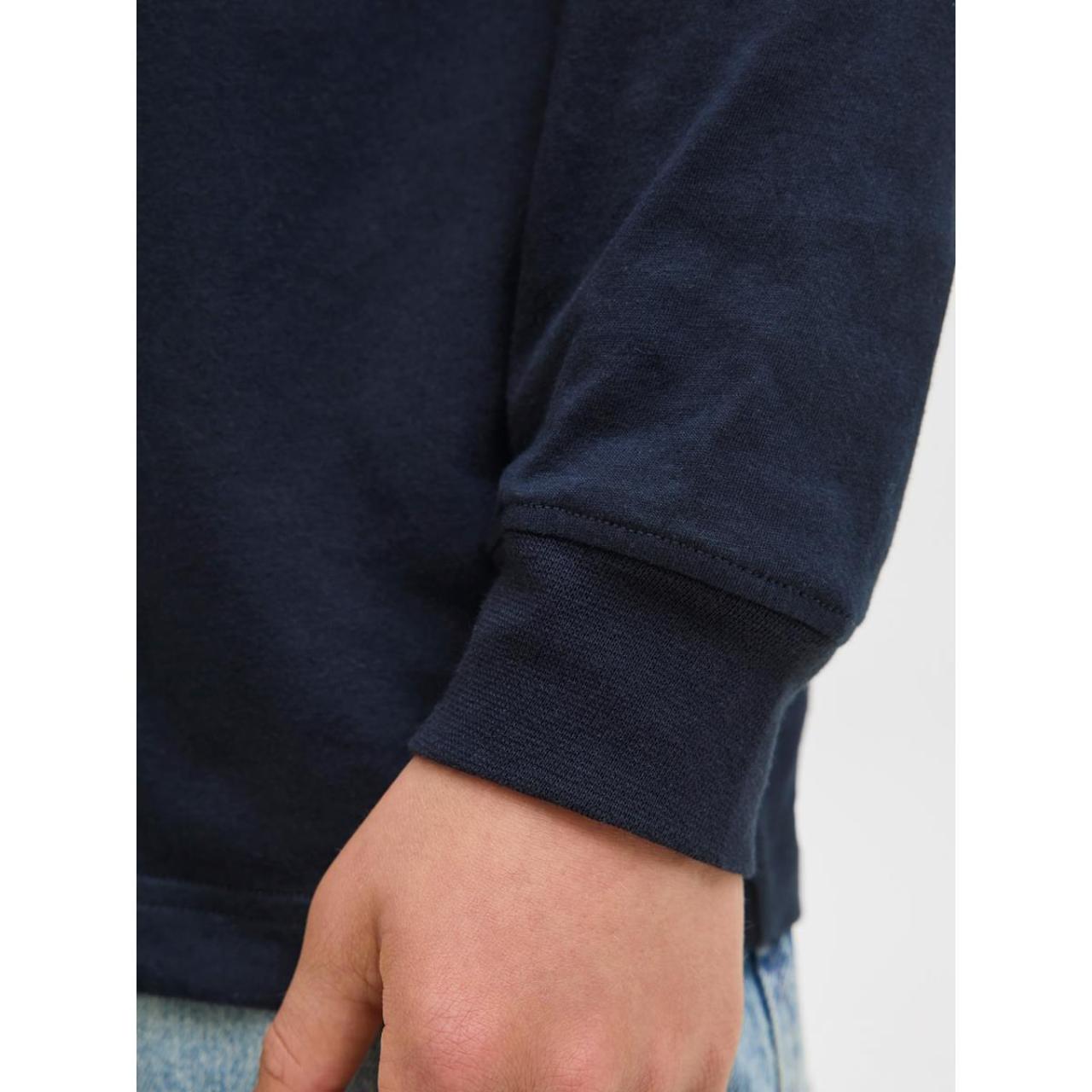 Μπλούζα μακό αγόρι JACK & JONES-12279650-Sky Captain