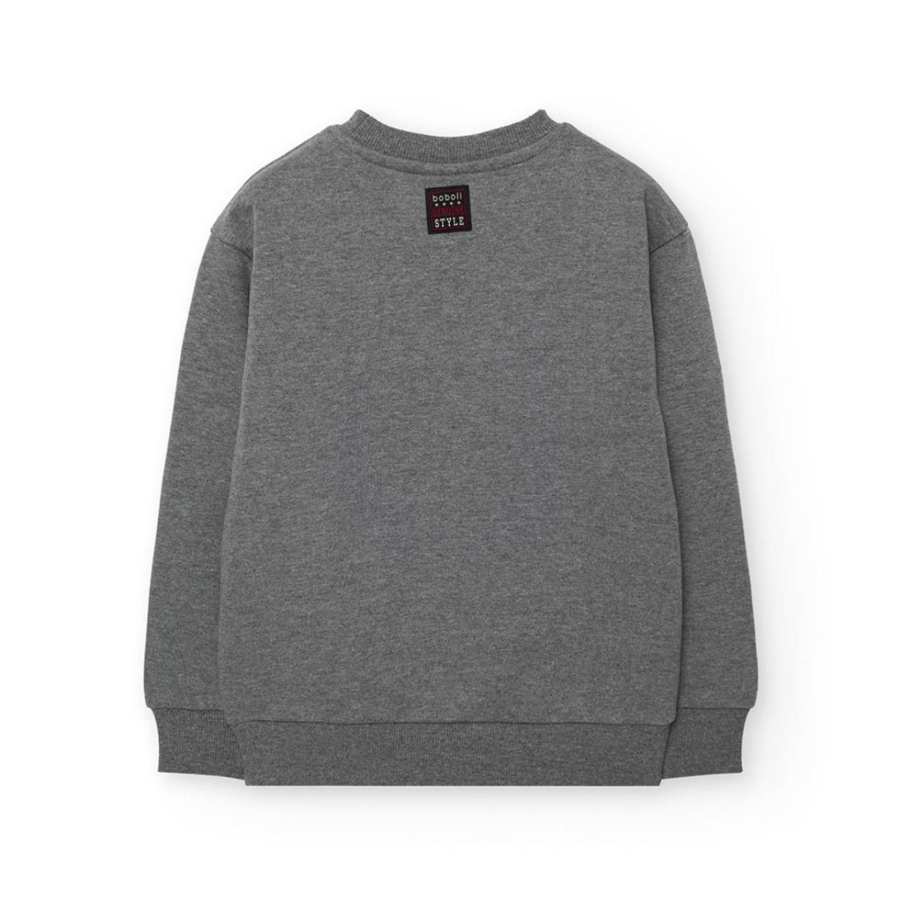 Σετ φόρμα φούτερ αγόρι Boboli-532145-8125-Grey φωτογραφία