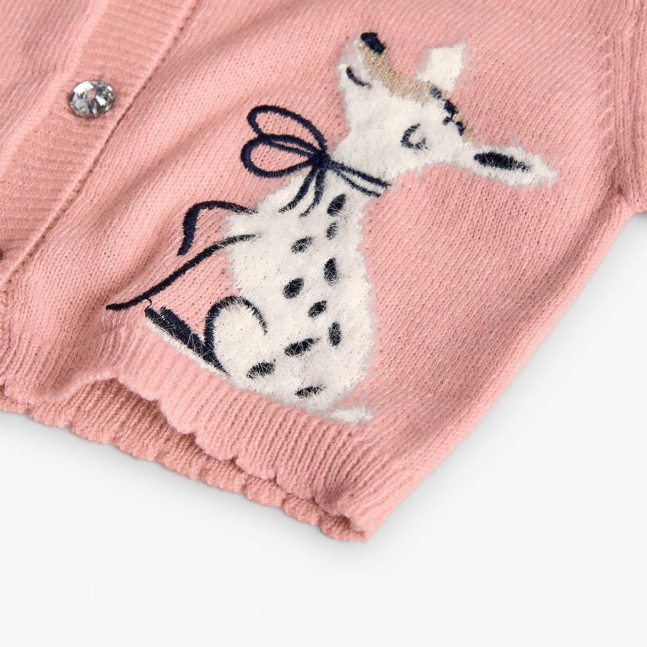 Ζακέτα πλεκτή κορίτσι Boboli-702289-3854-Pink φωτογραφία