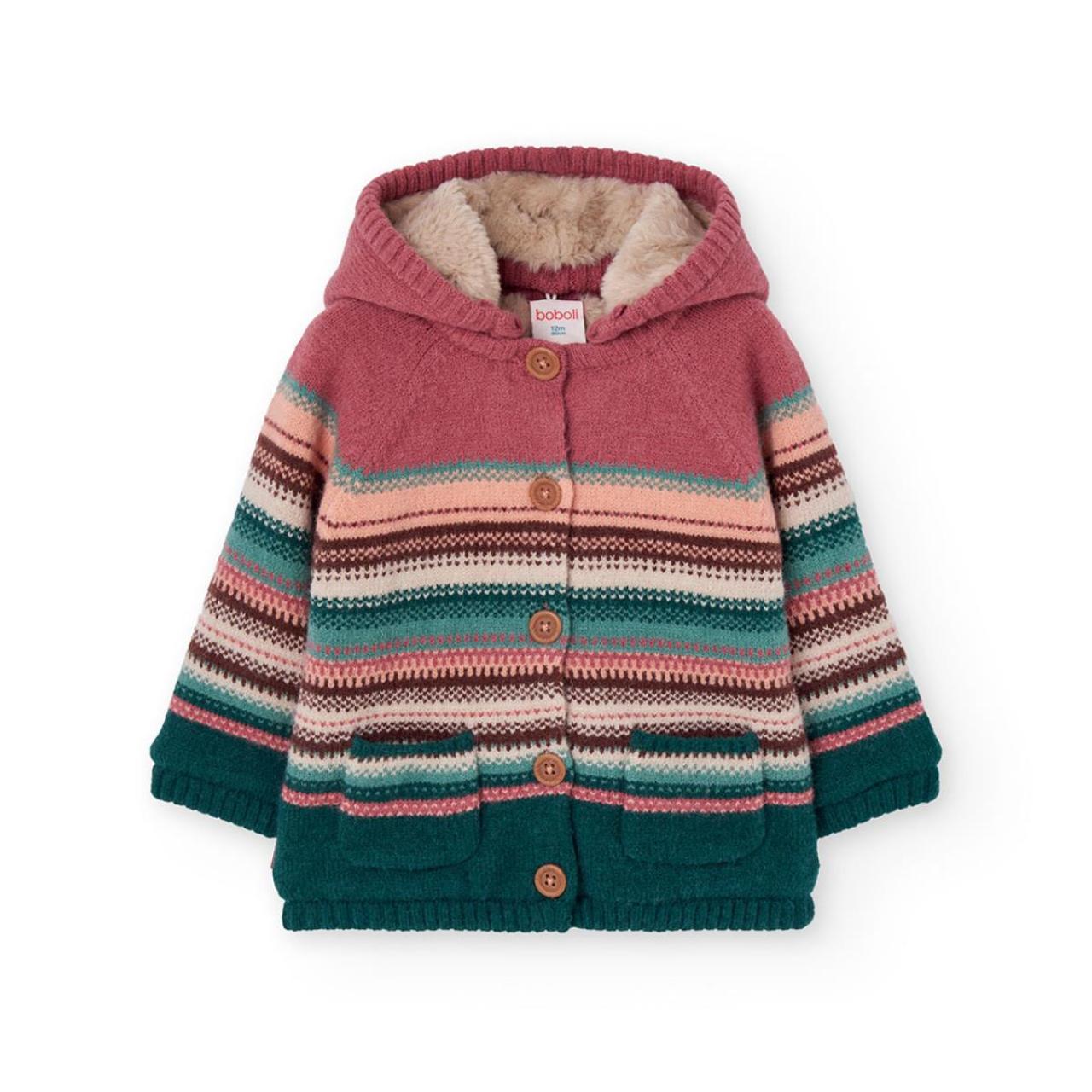 BOBOLI Ζακέτα μπεμπέ πλεκτή κορίτσι Boboli-232186-3944-Multicolor