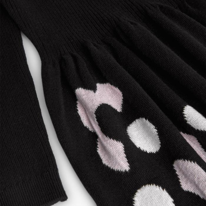 Φόρεμα πλεκτό κορίτσι Boboli-402051-890-Black