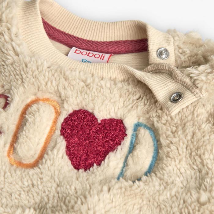 Μπλούζα fleece κορίτσι Boboli-242086-7432