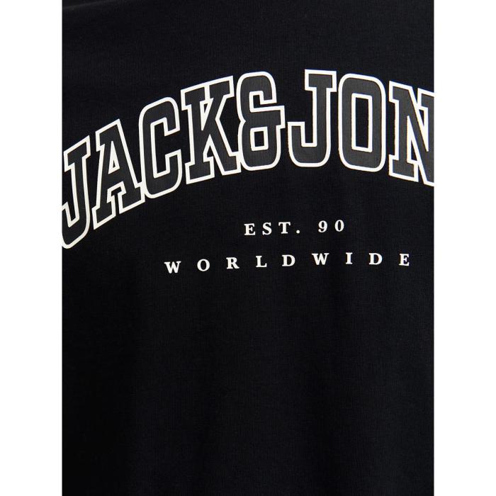 Μπλούζα μακό αγόρι JACK & JONES-12258928-Black