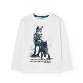 Μπλούζα μακό αγόρι Boboli-592017-1111-White
