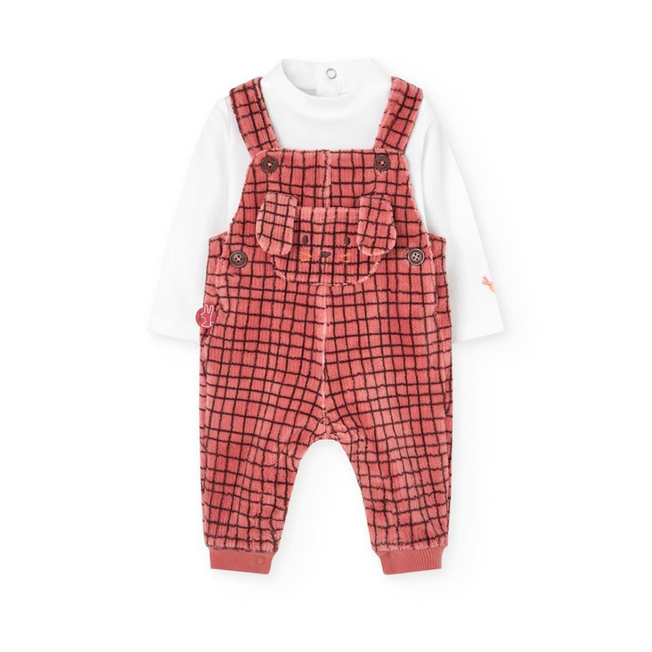 BOBOLI Σαλοπέτα σετ μπεμπέ αγόρι Boboli-102126-9684-Orange