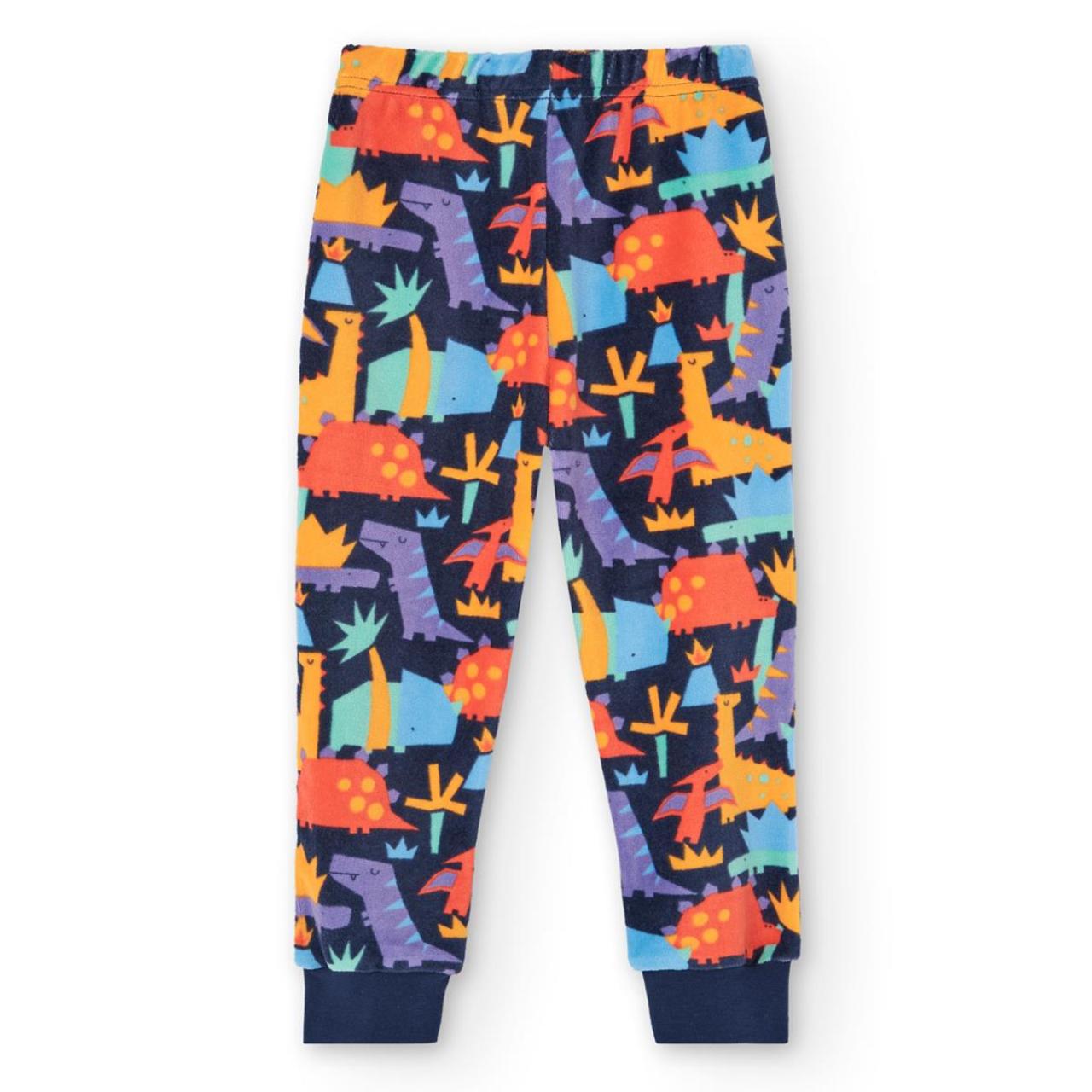 Πιτζάμα βελουτέ αγόρι Boboli-932004-9674-Navy φωτογραφία