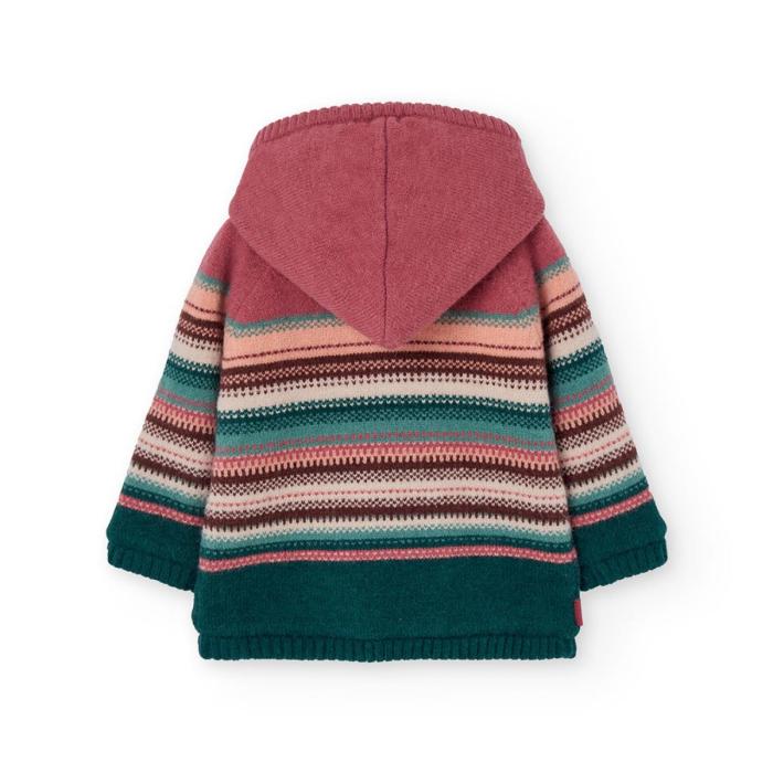 Ζακέτα μπεμπέ πλεκτή κορίτσι Boboli-232186-3944-Multicolor