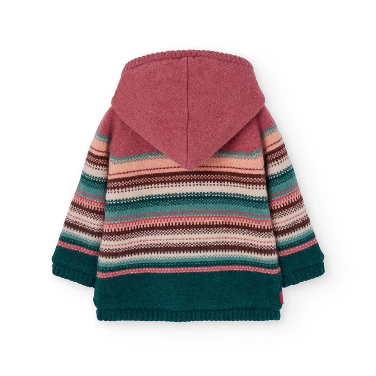 Ζακέτα μπεμπέ πλεκτή κορίτσι Boboli-232186-3944-Multicolor φωτογραφία