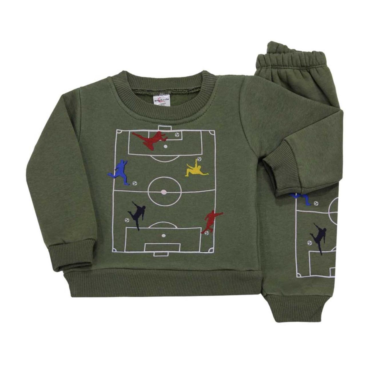 PROD Σετ φόρμα φούτερ αγόρι Prod-1535215-Green