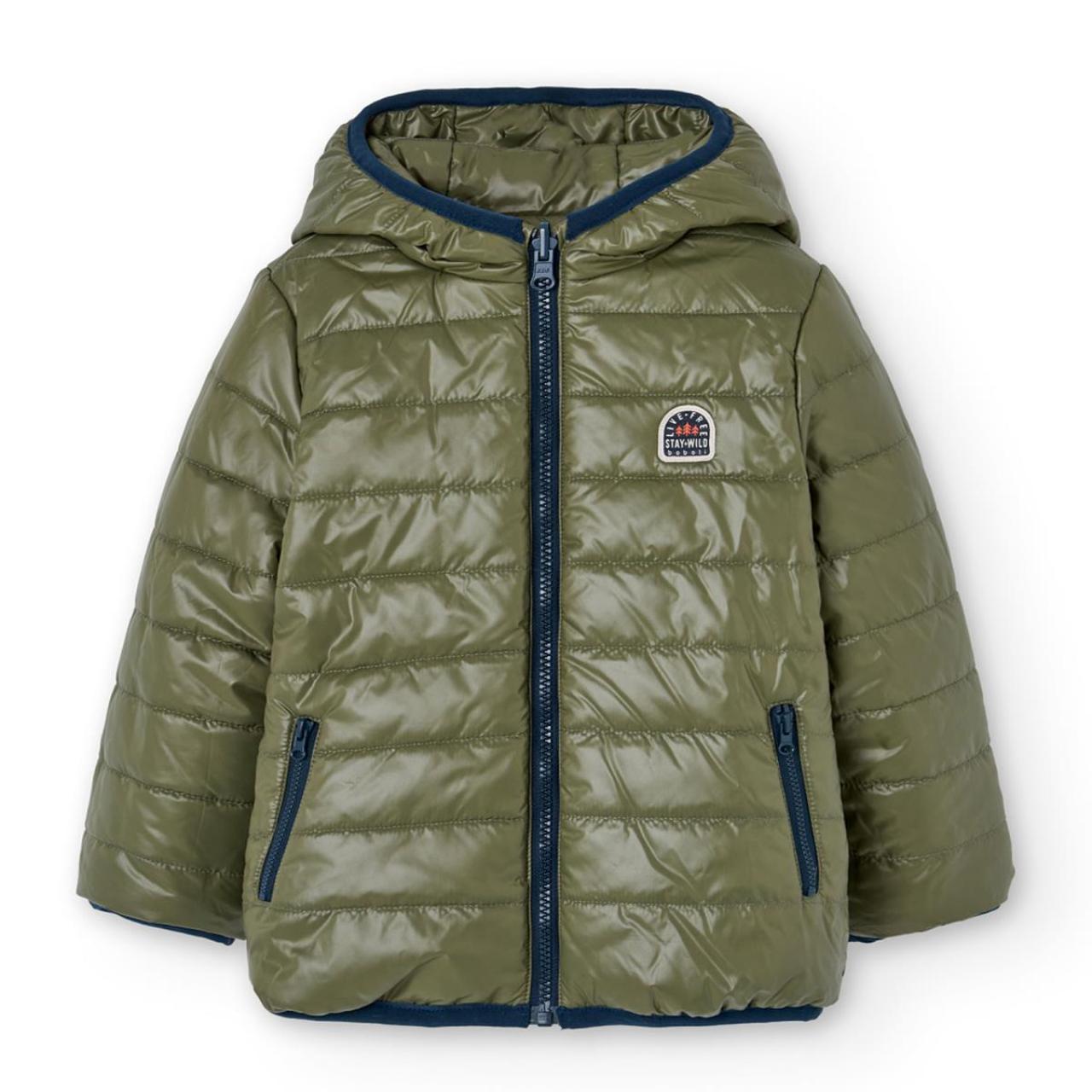 Μπουφάν διπλής όψης αγόρι Boboli-522144-2440-Navy φωτογραφία