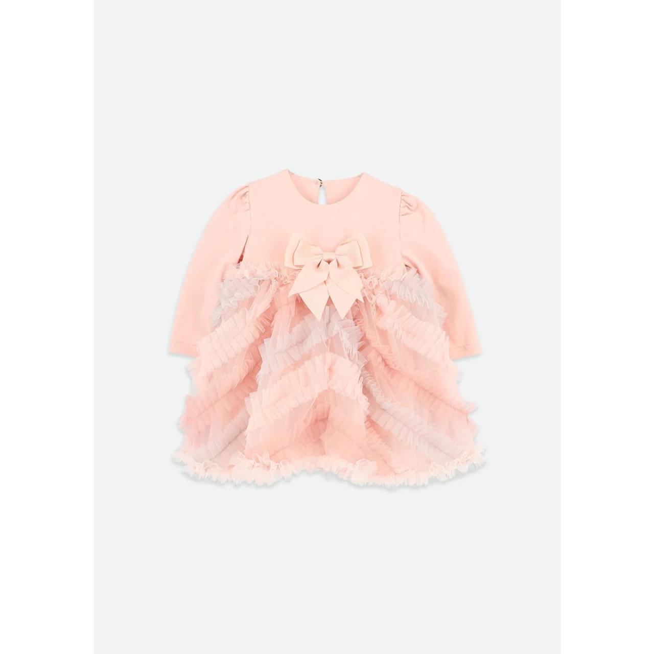 Φόρεμα μπεμπέ τούλι κορίτσι Angel's Face-Callula Baby Dress-Blush Pink φωτογραφία