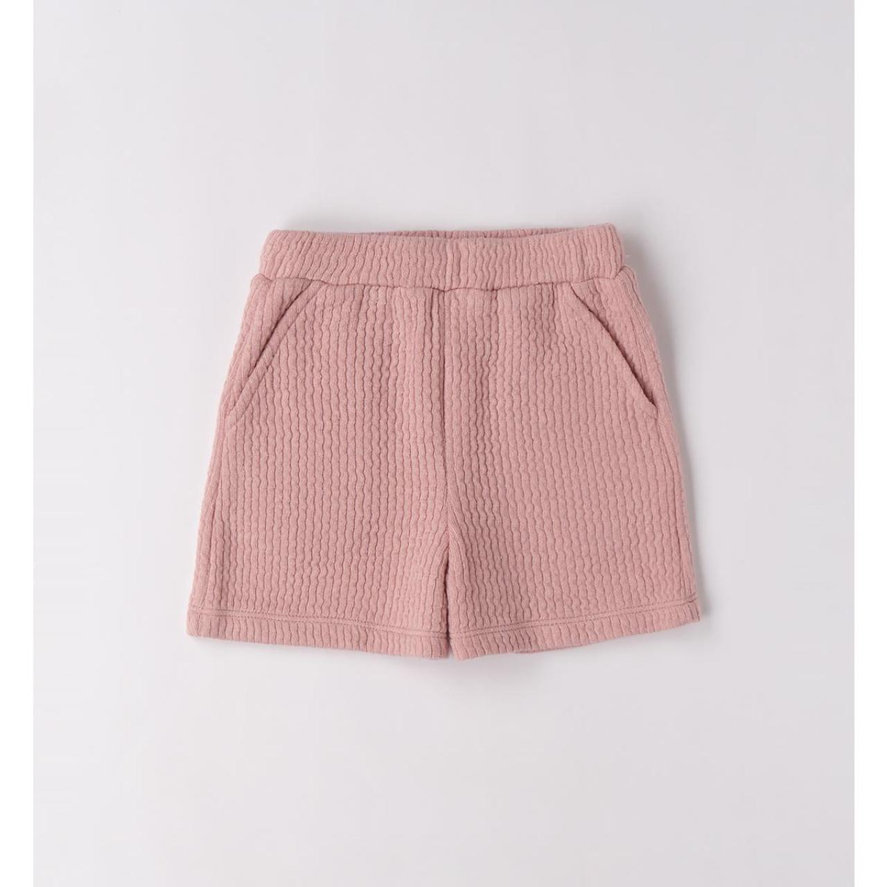 Σετ 3 τεμ.με σορτς και ζακέτα κορίτσι I DO-4.F342-2921-Pink