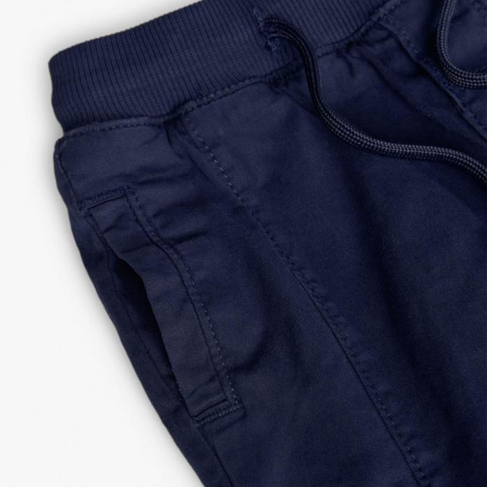Παντελόνι υφασμάτινο αγόρι Boboli-392071-2440-Navy