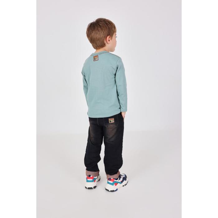Μπλούζα μακό αγόρι Boboli-332086-4729-Green