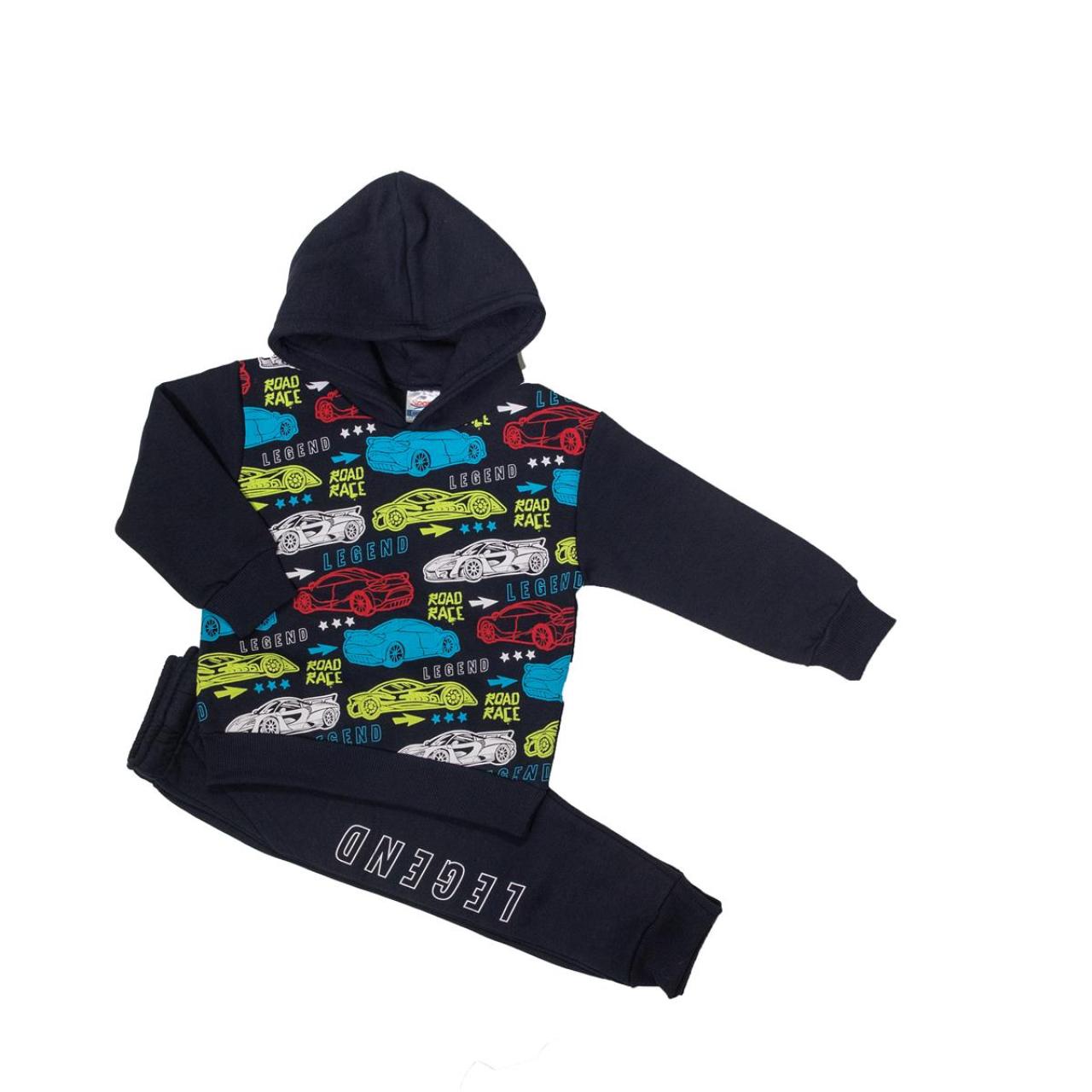 SPARK Σετ φόρμα φούτερ αγόρι Spark-4270-Navy