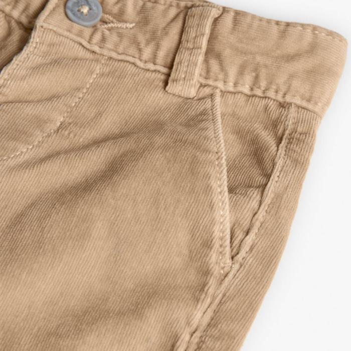 Παντελόνι κοτλέ chino αγόρι Boboli-712033-7443-Beige