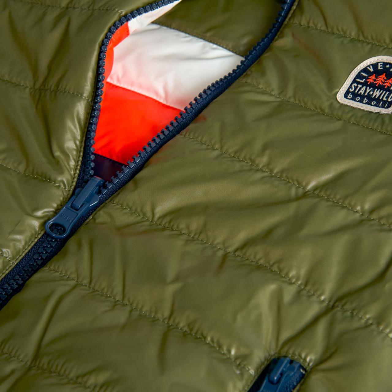 Μπουφάν διπλής όψης αγόρι Boboli-522144-2440-Navy φωτογραφία