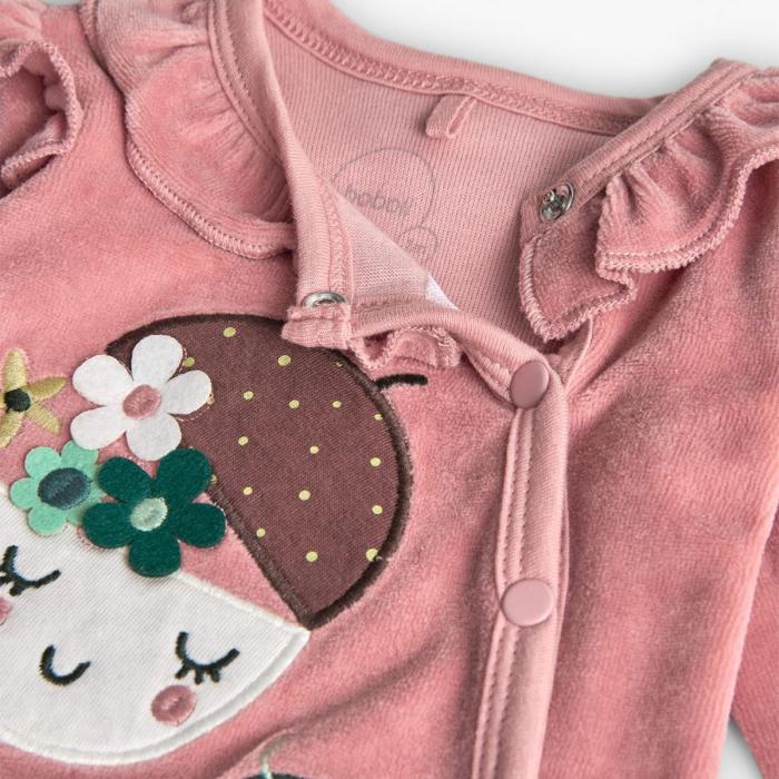 Φορμάκι βελουτέ κορίτσι Boboli-142085-3919-Pink