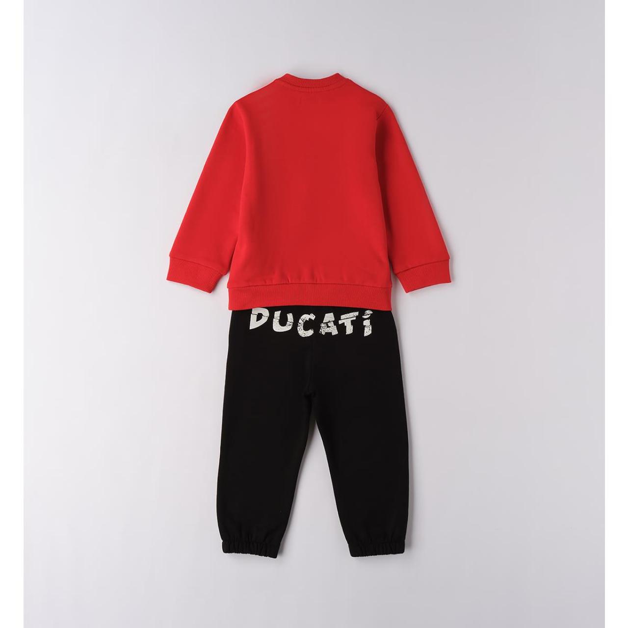 Σετ φόρμα φούτερ αγόρι Ducati-G.F603-2236-Red φωτογραφία