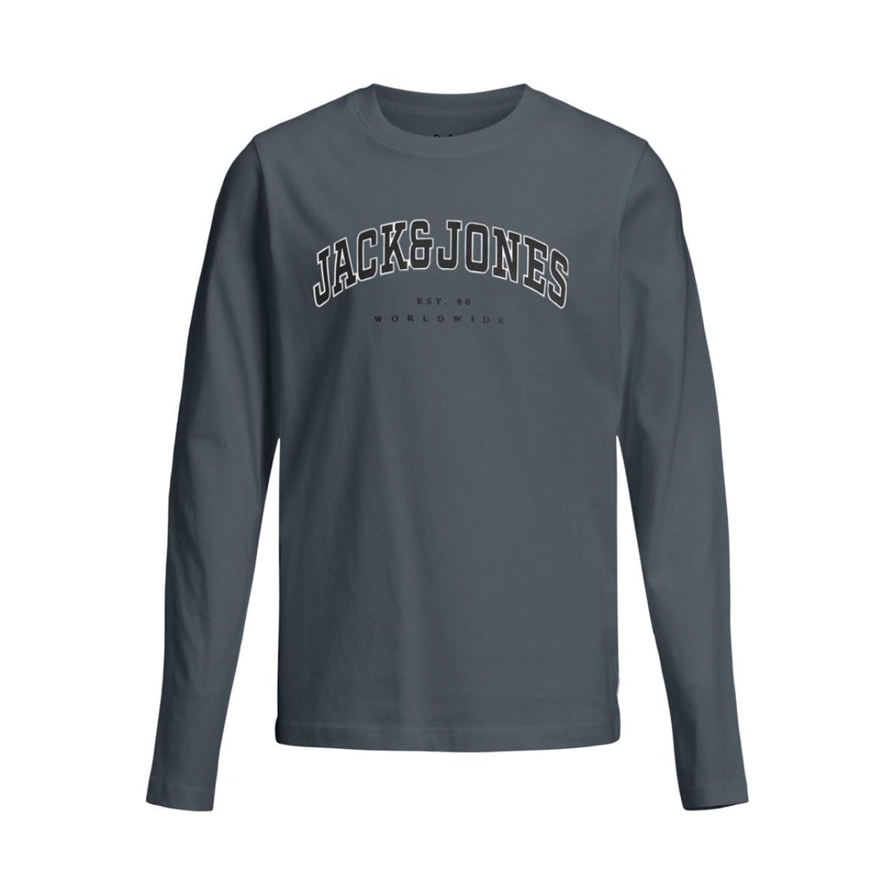 Μπλούζα μακό αγόρι JACK & JONES-12258928-Stormy Weather