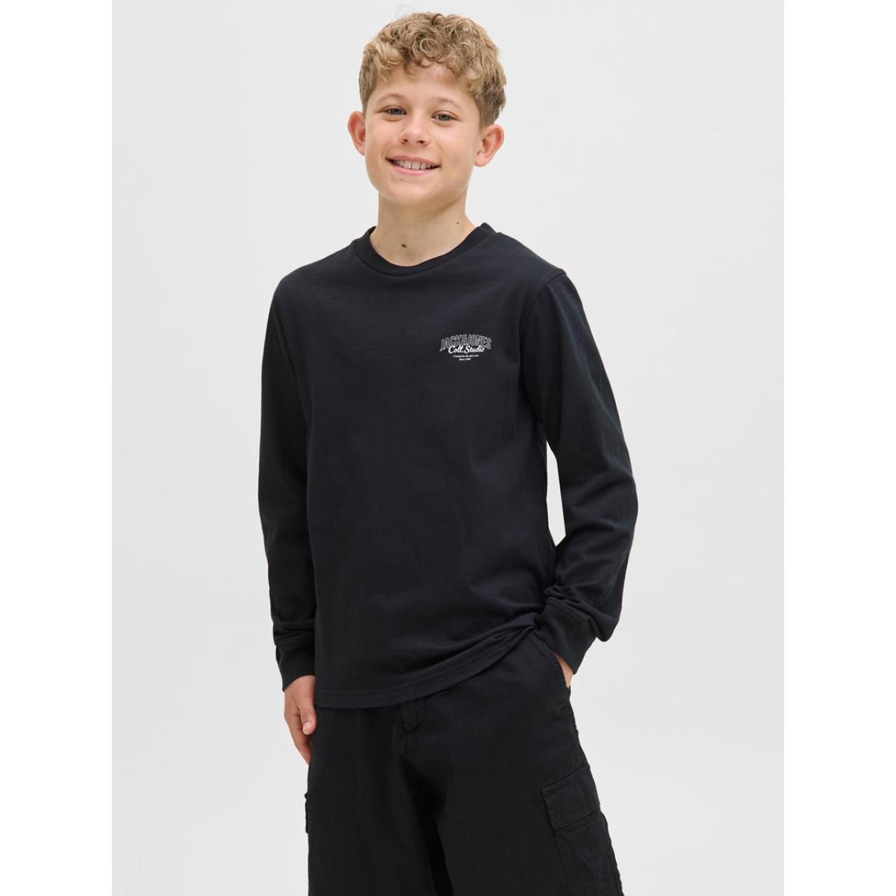 JACK&JONES Μπλούζα μακό αγόρι JACK & JONES-12279650-Black