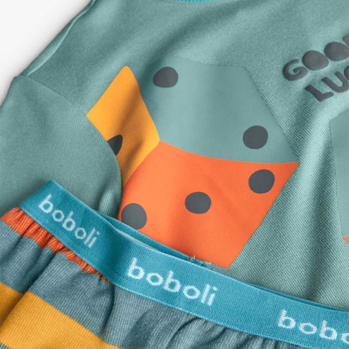 Πιτζάμα ριμπ αγόρι Boboli-932059-4657-Multicolor