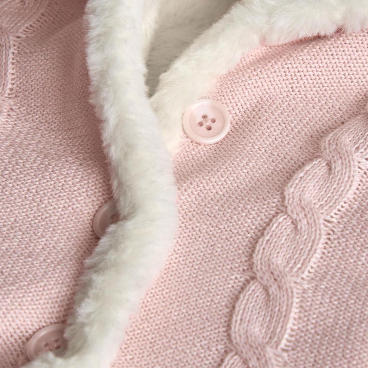 Ζακέτα μπεμπέ διπλής όψης κορίτσι Boboli-742092-3946-Pink φωτογραφία