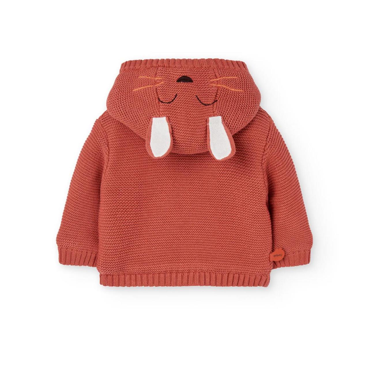 Ζακέτα μπεμπέ πλεκτή unisex Boboli-102104-5169-Orange φωτογραφία