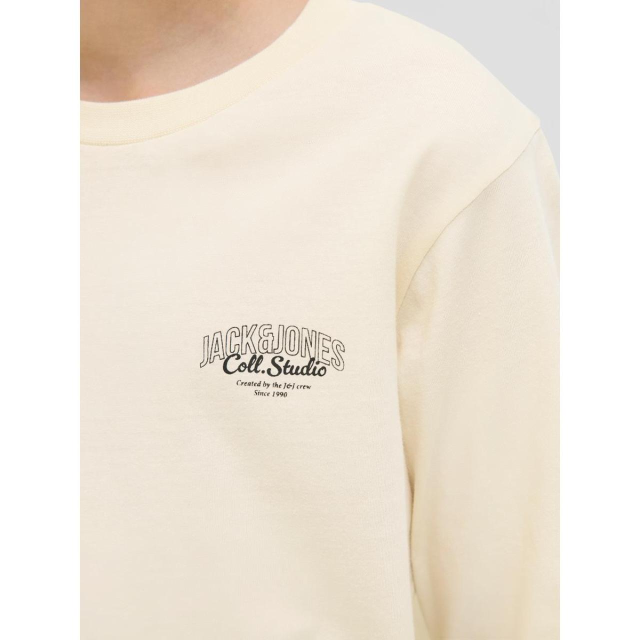Μπλούζα μακό αγόρι JACK & JONES-12279650-Antique White